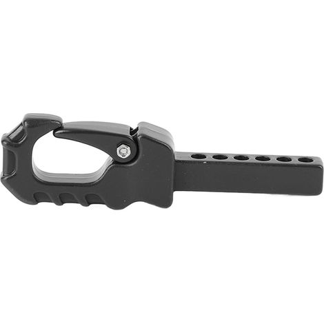 Gancho de remolque metálico para RC, compatible con modelos 4101, 4102 y 4082. Accesorio resistente para coches teledirigidos 1/10 y 1/8, ideal para crawler. (1/4)