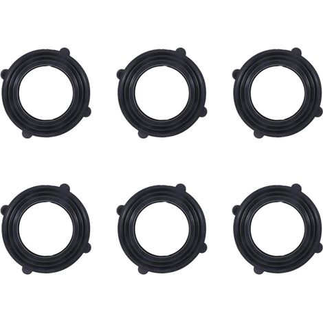 Joints D'étanchéité Rondelles Étanches pour Robinet 20pcs en Caoutchouc Noir Performance D'étanchéité et Résistance à L'eau, pour Interface Anti-fuite (1/5)