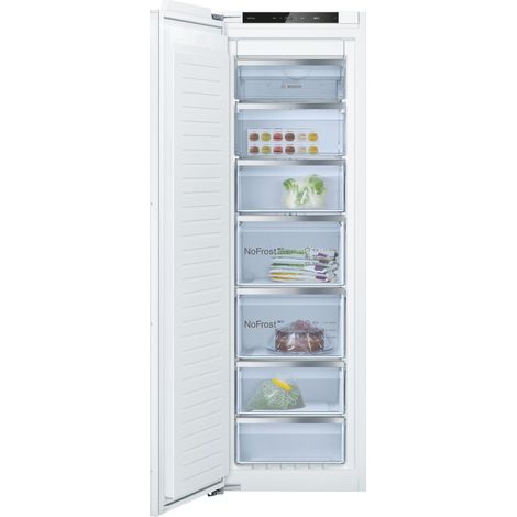 Bosch Serie 4 GIN81VEE0 Congelatore Verticale da incasso 177,2 x 55,8 cm Classe E