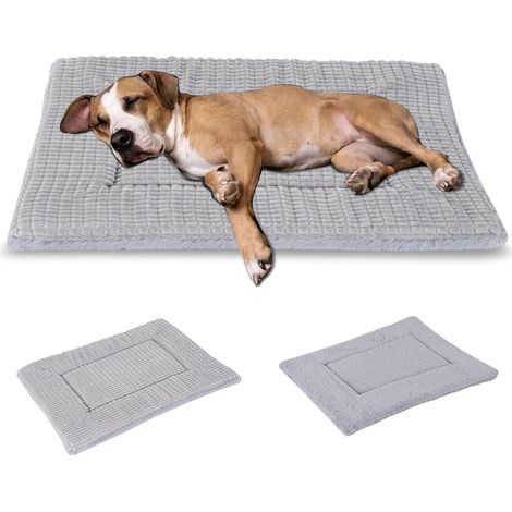 Wendbare Hundematte, hochdichter Schaumstoff, waschbares Kissen, für drinnen und draußen (1/5)