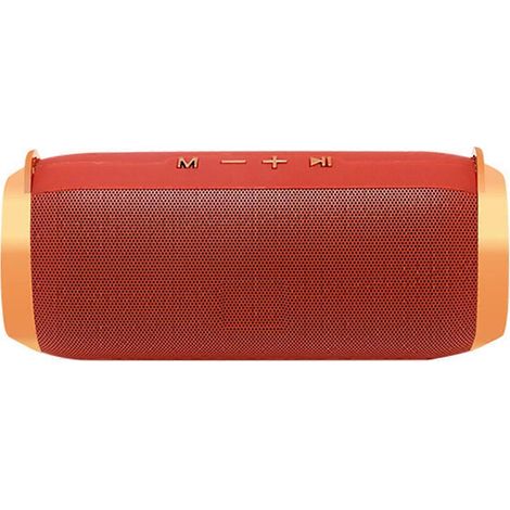 Enceinte portable Bluetooth sans fil pour intérieur et extérieur avec caisson de basses FM