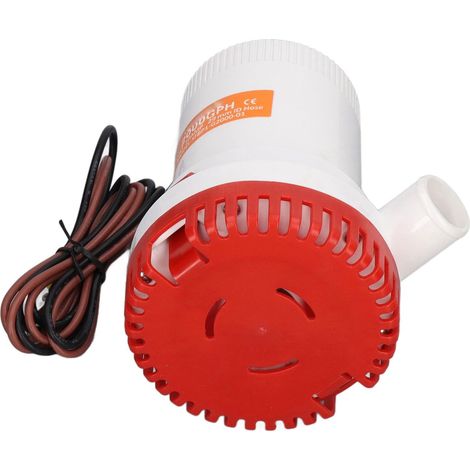 Pompe de cale marine submersible électrique 2000 GPH 12V, faible bruit (1/5)