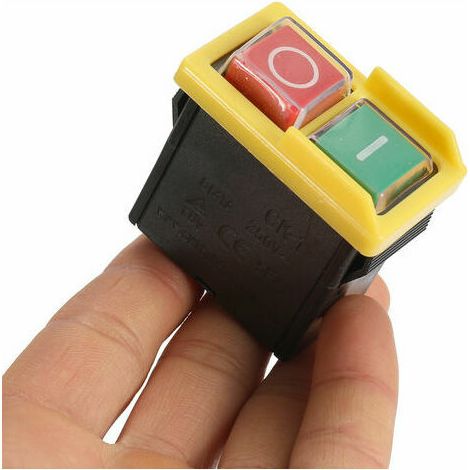 250 tension universel CK1/250 V interrupteur de sécurité étanche à la poussière interrupteur meuleuse interrupteur électromagnétique (1/5)