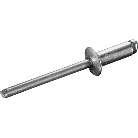 GOEBEL - 250 x Rivets aveugles 4,8 x 30 mm - Aluminium AlMG 2,5/ Aluminum - Tête plate - STANDARD - 7070548300 - ISO15981 (1/5)