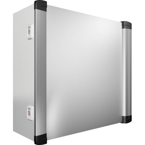 Rittal AX 6315.450 Coffret d'installation 210 x 500 x 500 Tôle d'acier, aluminium, plastique gris clair 1 pc(s) A397022