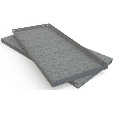 BANDEJA 1200X500MM GALVANIZADO - ESTANTERIAS SIMON