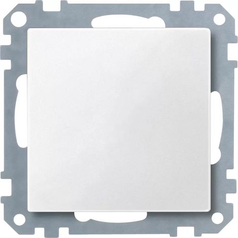 Merten Blindabdeckung 391719 polarweiss System M (1/2)