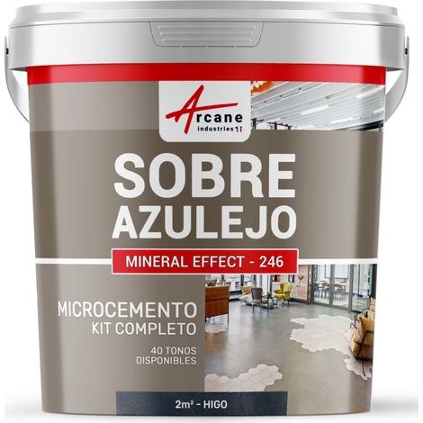 Microcemento sobre azulejos