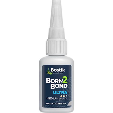 Bostik Born2bond Ultra Mv Transparente Colle Cyanoacrylate Multi-matériaux Prise Rapide - Bostik (1/2)