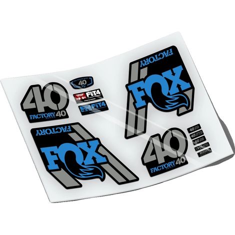 Pegatinas, vinilo resistente, opciones personalizables, azul 517 (1/2)
