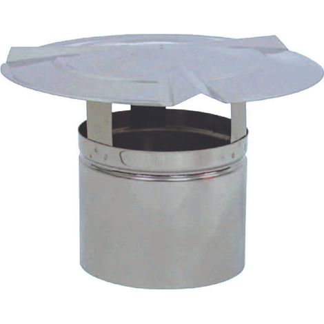 FUMAIOLI A CAPPELLO IN ACCIAIO ZINCATO  ø cm.12