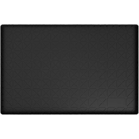Sous évier tapis silicone waterproof doublure flexible organisateur plateau avec vidange hole facile à clean 28x19 B (1/5)