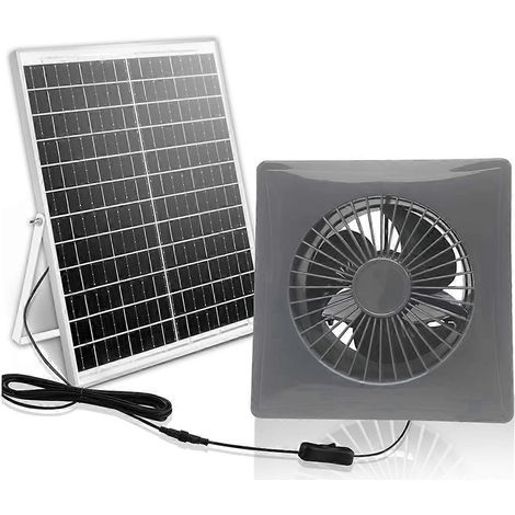 Belüftung 6-Zoll-Hochgeschwindigkeits-Solarlüfter mit leiser Funktion A--