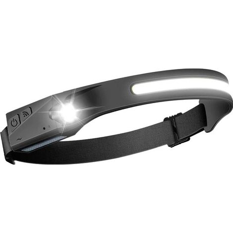 Denver SSH-50 LED-Stirnlampe with batterie rechargeable et capteur (1/5)