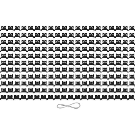Lot de 200 blocs de jonction à vis pour rail DIN, 20A 600V, connecteurs électriques pour barrière de bornes. (1/5)