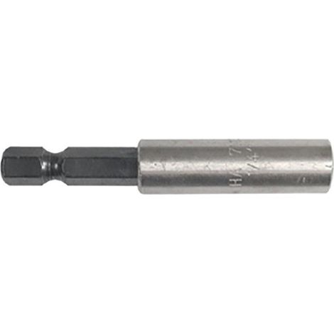 portapuntas magnetico para puntas 1/4'' 60mm insercion hexagonal 1/4 (1/2)