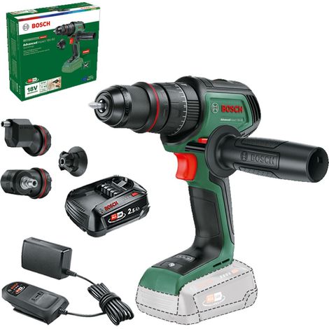 Bosch 06039E2103 18v Combi Drill AdvancedImpact 4 QuickSnap Chuck 2.5AH Battery (1/5)
