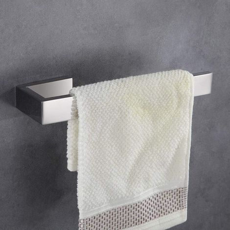 ZOLGINAH Anneau porte-serviettes Porte-serviettes 304 de Acier Inoxydable de montage surface brossée support de serviettes Accessoirs WC Salles de Bains (1/3)