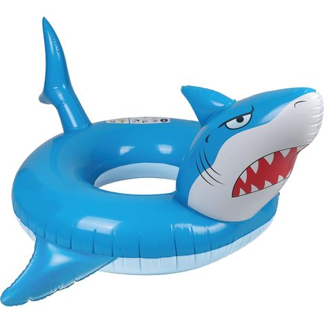Bouée gonflable piscine enfant 3-6 ans, flotteur anneau natation unisexe, accessoire jeu aquatique été, taille unique, coloris vif, durable PVC, idéal piscine et mer. (1/4)