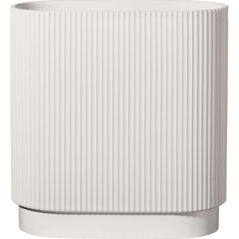 Vase en Porcelaine Blanc 26 x 12 x 30 cm (1/4)