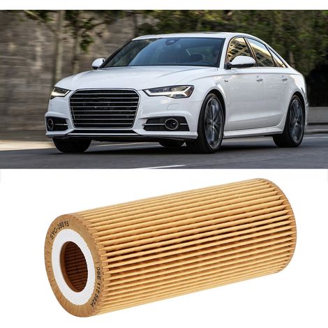 Ölfilter für Audi A4, A5, Q5 3.2 (Teilenummer 06E115562A), Motorfilterpatrone, Ersatzteil in Erstausrüsterqualität (1/5)