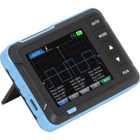 Oscilloscope portable numérique mini 2,8 pouces TFT, bande passante 1M, fréquence d'échantillonnage 5,0 MS/s, appareil de mesure oscillographe (1/5)
