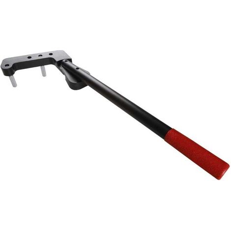 Sud Bois – Redresseur de lames de terrasse en aluminium léger – Système de levier pour redressement facile – Pour lambourdes de 28 à 150 mm