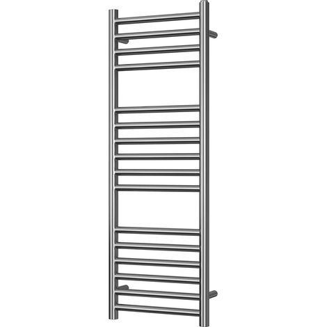 Aston - Stainless Steel Heated Towel Rail - H1000mm x W350mm - Straight (1/3)