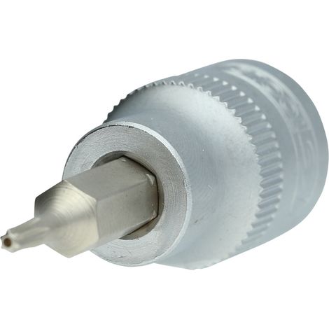 KS-Tools 917.3929 3/8'' Bit-Stecknuss Torx mit Stirnlochbohrung, TB8 (1/5)
