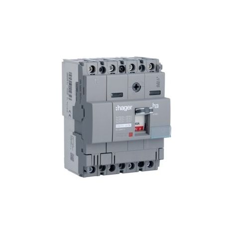 Disj.x160 4P 40kA 40A mag fixe - APPAREILLAGE DE TETE HAGER HNA041M (1/2)