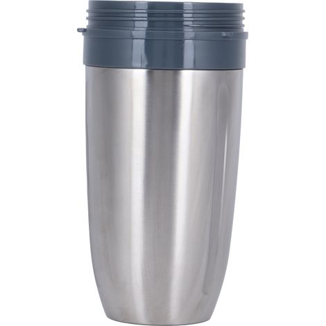 Récipient en acier inox pour blender, compatible avec centrifugeuses 600W, 900W, 1000W (1/5)