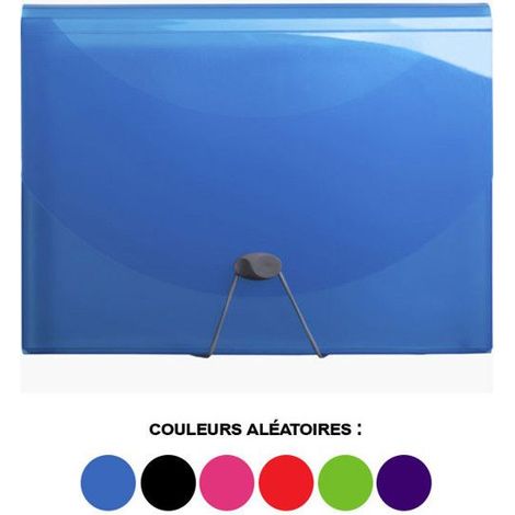 Trieur A4 Maxi - Exacompta - Iderama PP - 13 compartiments - Semi-transparent - 240 x 320 mm