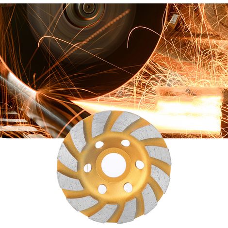 4" 100 mm Diamantschleifscheibe, topfförmig, Schleifscheibe für Stein, Beton und Granit, Werkzeug Nr. 1 (1/5)