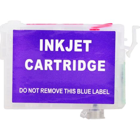 Cartouche d'encre PP rechargeable remplacement noir blanc impression couleur pour Stylus T25 TX125 TX135 Rouge (T1333) (1/5)