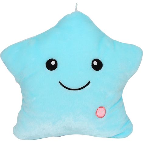 Filiyano-Coussin en peluche créatif en forme d'étoile avec veilleuse, sans danger pour la décoration de la chambre d'enfant et lumière à couleurs (1/5)