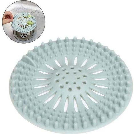 Filtre attrape-cheveux, filtre d'évier, bouchon de vidange de douche pour salle de bain, baignoire et cuisine (1/5)