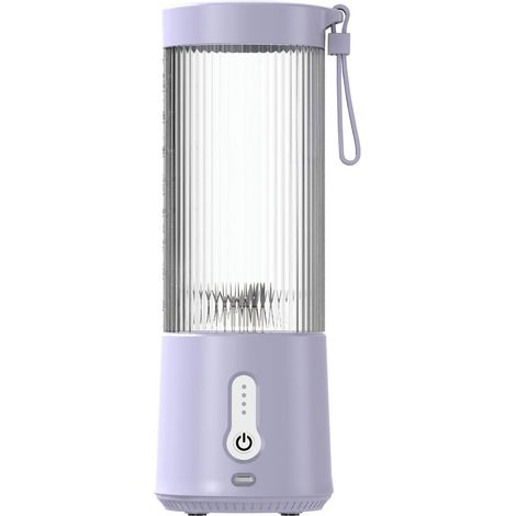 Mini presse-agrumes portable rechargeable pour étudiants, tasse à jus électrique violette (1/5)