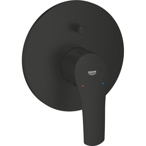 GROHE 19 450 243 EUROSMART Monomando para baño y ducha 1/2" negro mate - ref: 19 450 243