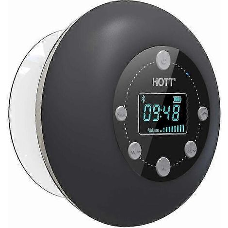 Radio de douche PB, enceinte Bluetooth 5.0 étanche, musique sans fil pour la salle de bain (1/5)