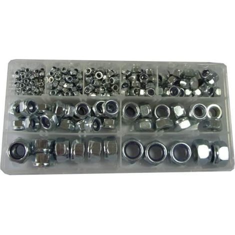 Estuche tuercas AUTOBLOCANTES 228 PIEZAS JBM