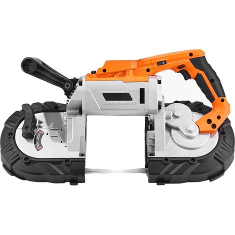 Scie à bande portable, moteur sans balais, vitesse réglable, Outil nu de 5 pouces (1/2)