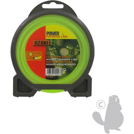 Coque fil nylon rond OZAKI PREMIUM - Longueur: 15m, Ø: 2,70mm