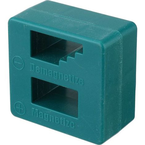 Magnetizer Demagnetizer Screwdriver Bits Electric Screwdriver Screw Bits-Green,1pcs (1/4)