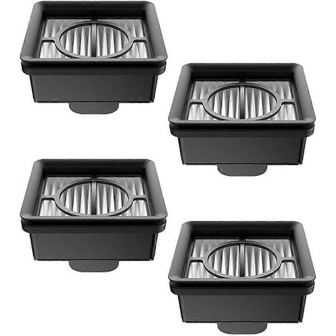 Lot de 4 filtres HEPA pour aspirateur eau et poussière Xiaomi Truclean W20 / 2C / 4C / 2 Lite - Pièces de rechange pour filtre d'aspirateur (1/5)