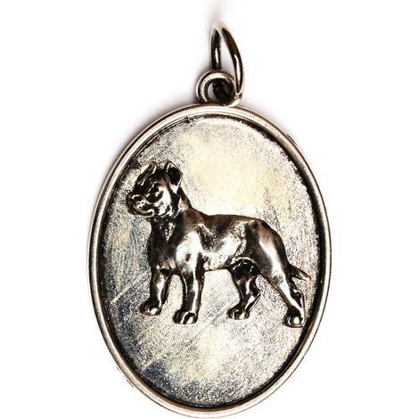 Cane Corso Italiano I - collar para perros, colgante para una mamá perruna, joyería única de Art-Dog (1/5)