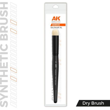Pinceau - AK Interactive - AKB026 - Poils synthétiques - Fini parfait - Précision optimale