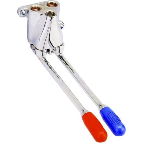 Miscelatore esterno a 2 pedali per il fissaggio a parete R552/2 283 (1/3)