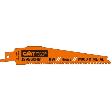 JS956XHM-3 3 SECHSKANT-SÄGEBLÄTTER FÜR HOLZ HM 150x24x1,2 6-8TPI HARTMETALLSPITZE