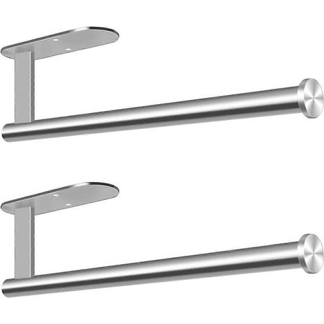 Porte-serviettes mural acier inoxydable pour salle de bain (1/5)