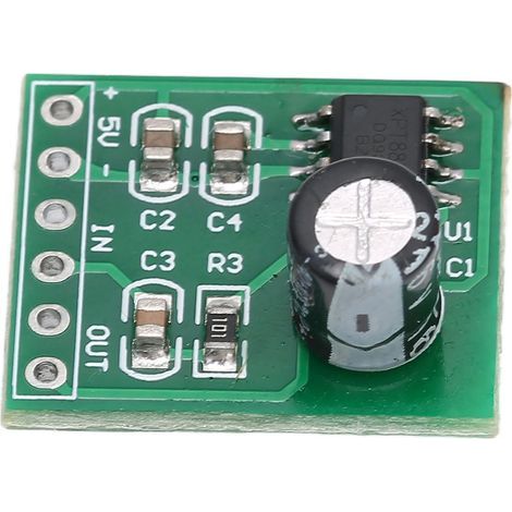 Carte d'amplificateur audio mini mono, module d'amplification à faible bruit 5 V pour équipements haut-parleurs (1/5)